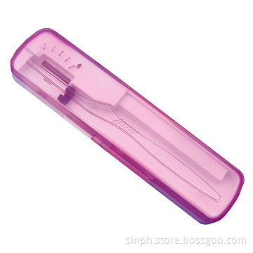 New Products UV Toothbrush Sterilizer Case with AAA Batteries, LED Flashlight, Good-quality